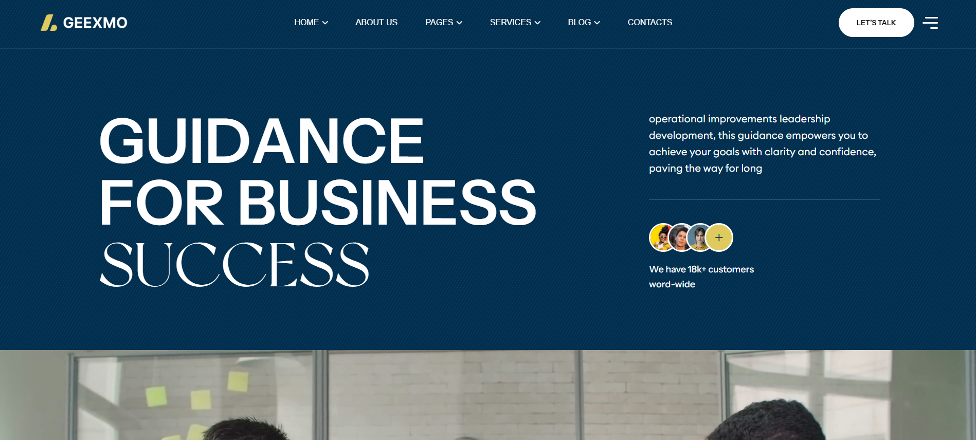 The Geexmo HTML Template is Your Consulting Firm’s Digital Foundation